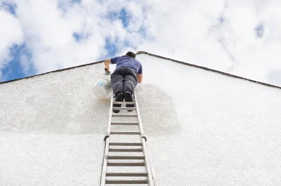 Peinture extérieure à Alizay — façades et ravalement